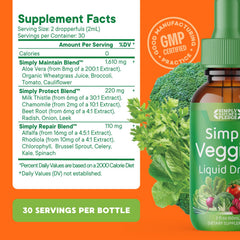 Kale spinach broccoli wheatgrass mix shown as a greens blend
