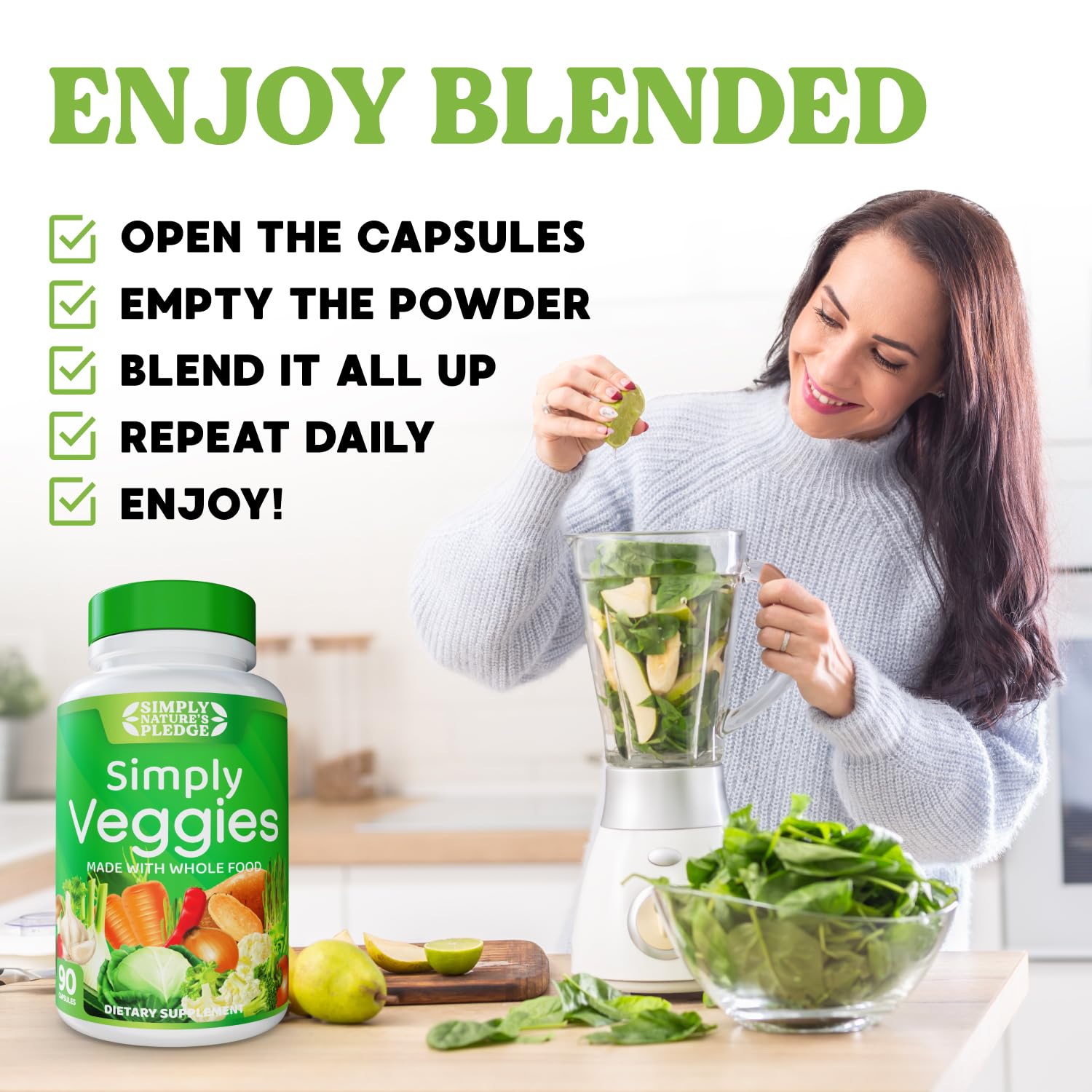 Simply Nature's Pledge packaging inside view highlights eco-friendly design
