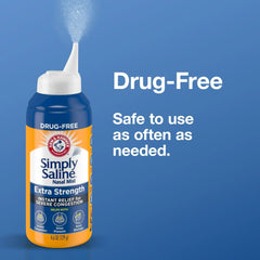 Simply Saline Nasal Mist 3% saline soothes congested nasal passages