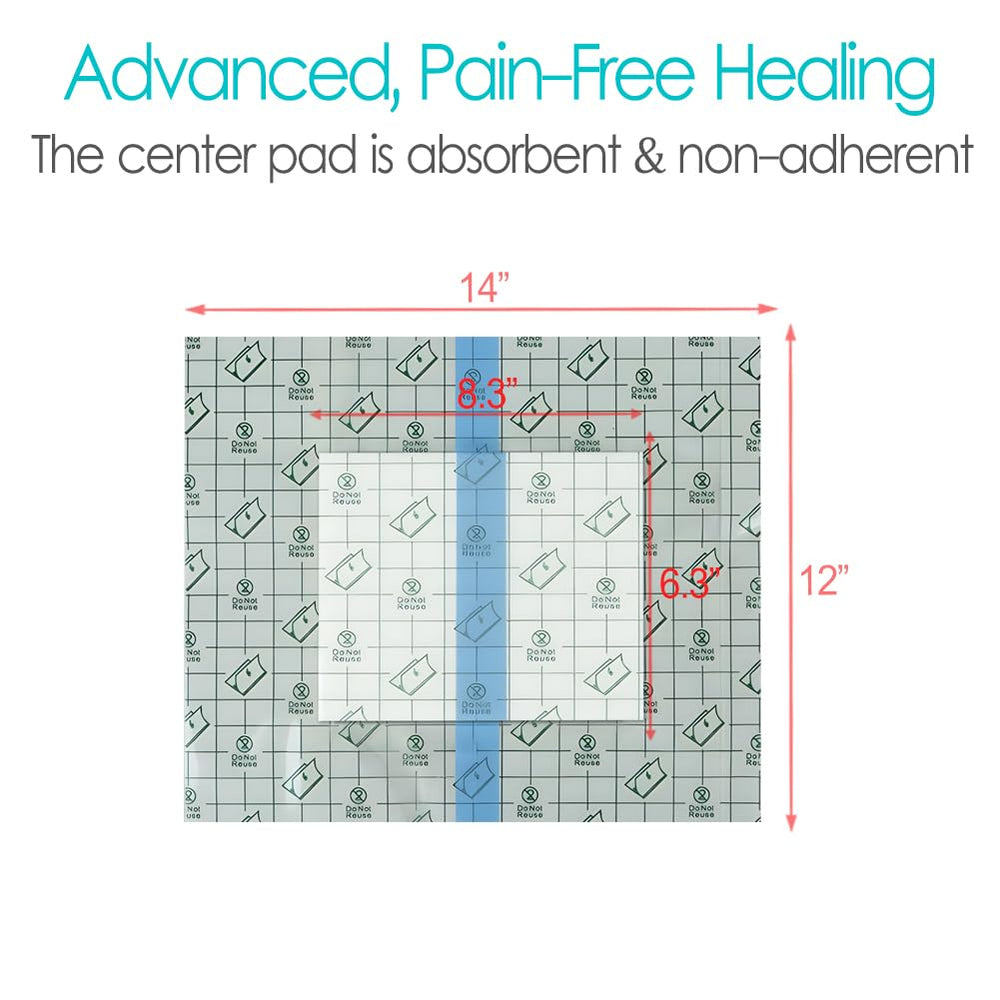 SinaiSea adhesive bandage is easy to apply and remove without residue.