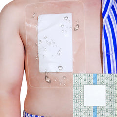 SinaiSea dialysis catheter shower cover provides wide coverage to keep your port dry during showers.
