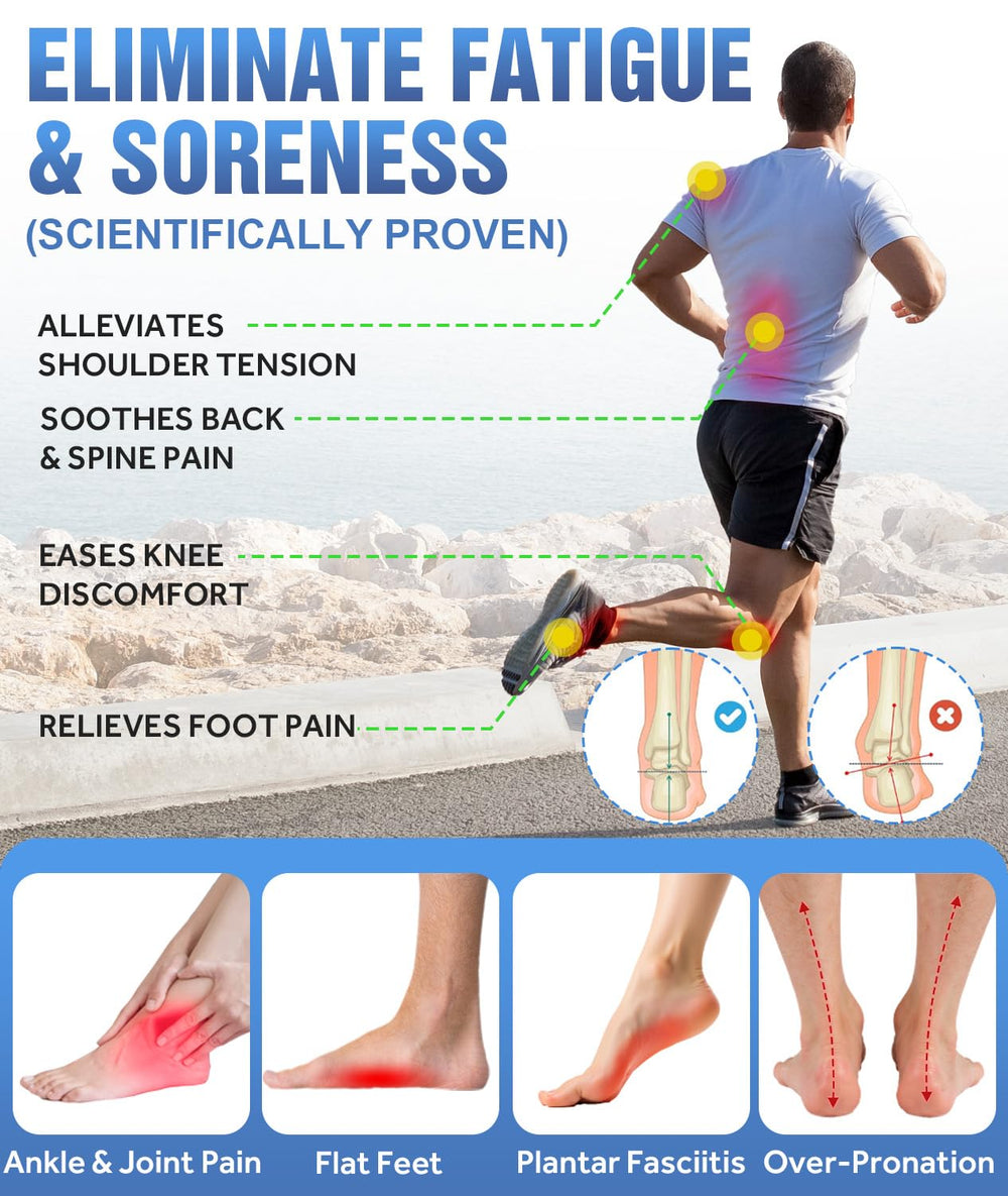 Sinbowl forefoot-heel separation design improves rebound for smoother takeoffs.