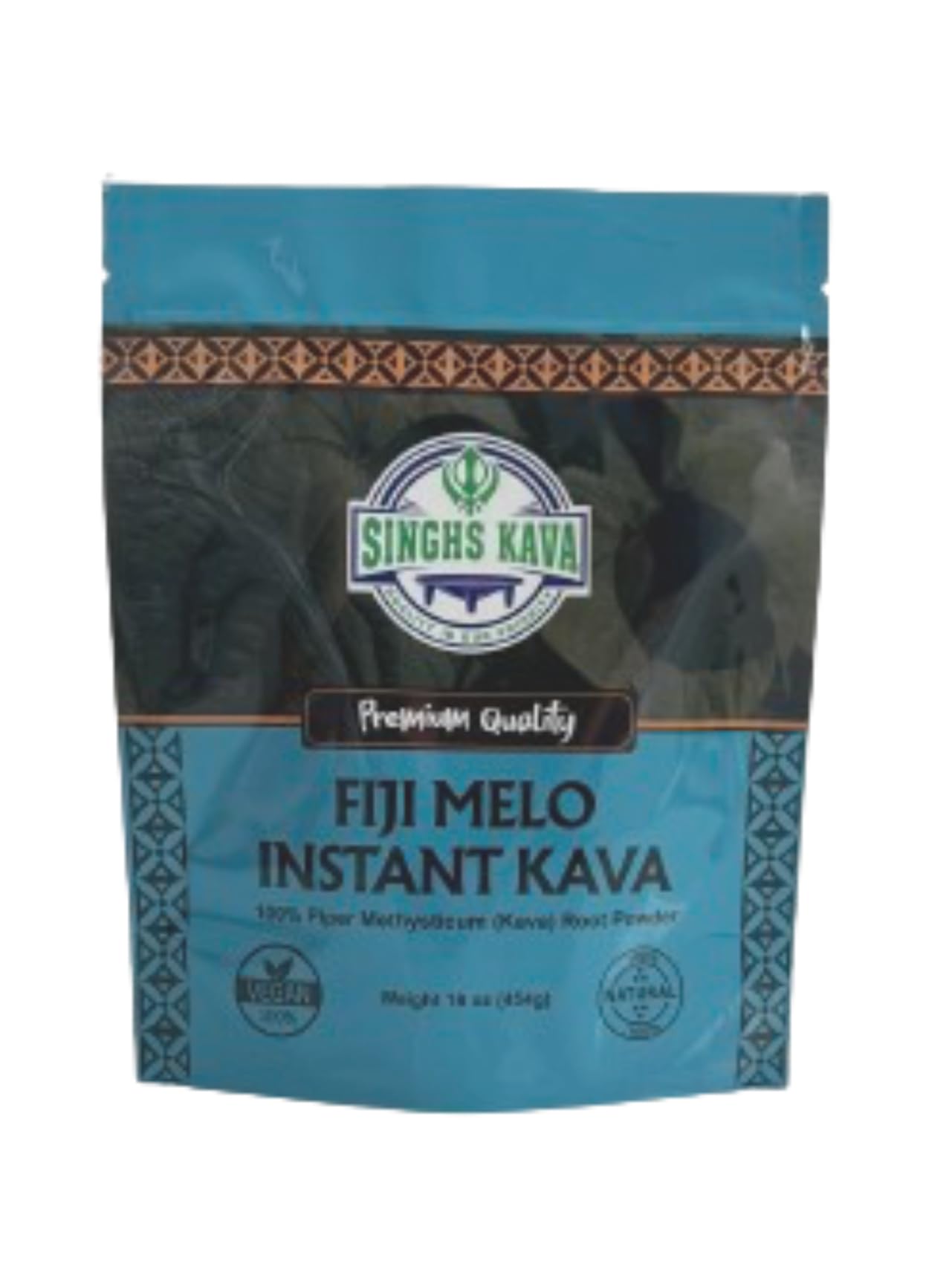 Singhs powder scoop ready for quick, mess-free beverage mixing