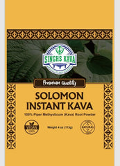 Close-up of fine kava powder texture for smooth mixing.