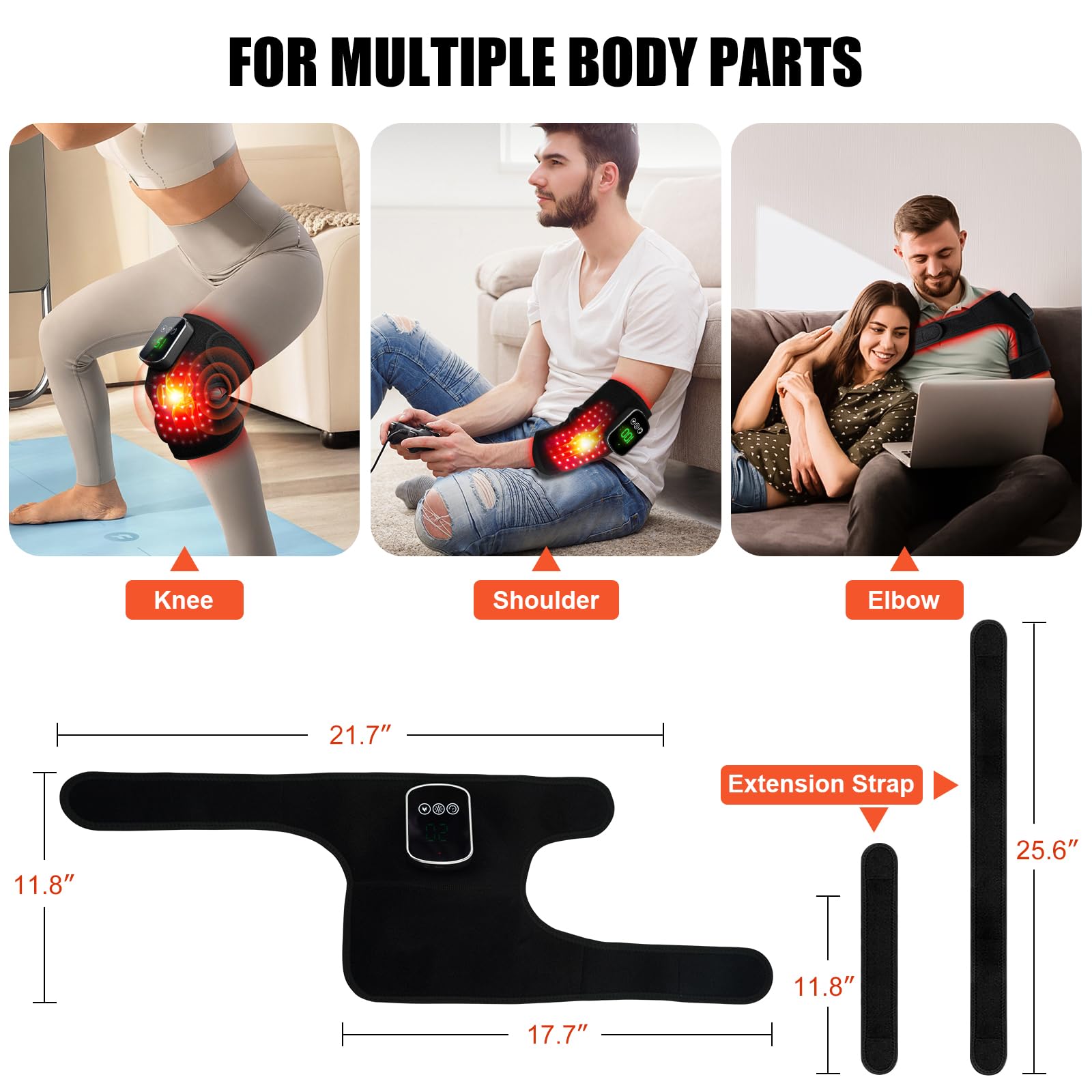 Sinnyelor 850nm near-infrared band for deeper warmth and comfort
