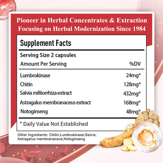 Sino-Sci Vessel Clean caps close-up, easy-to-take capsules for daily intake