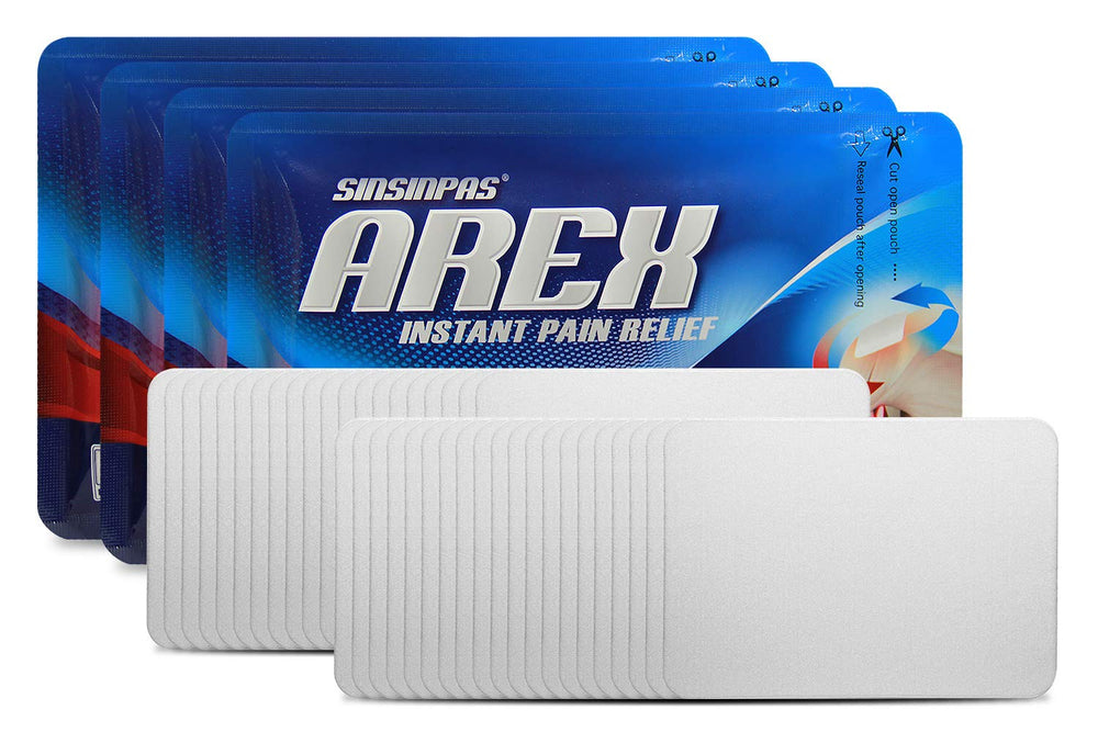Four-pack AREX patches totaling 40 patches for multiple uses and travel