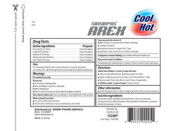 SINSINPAS AREX resealable pouch stores patches for freshness