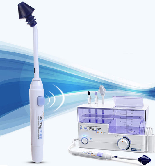 SINU PULSE ELITE color-coded tips differentiate family members for clean sharing.