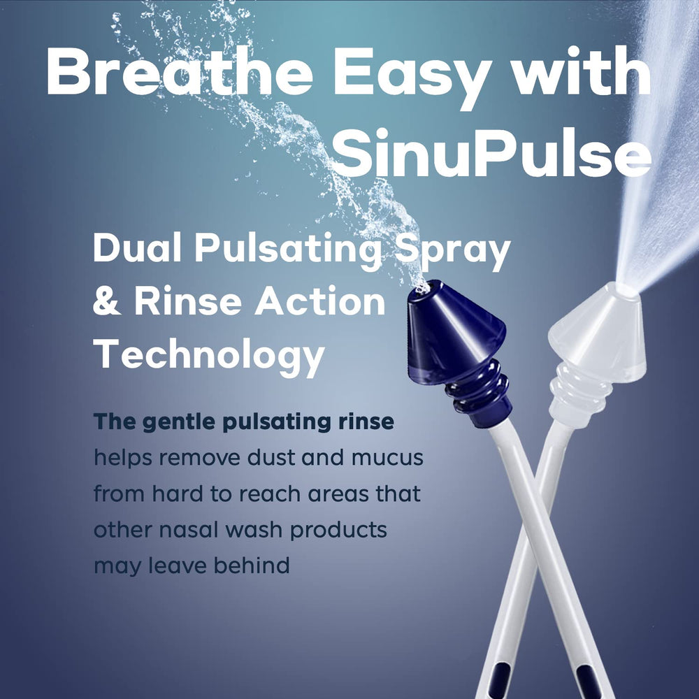 SinuPulse Elite in use – hands-on demonstration of irrigation.