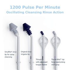 SINU PULSE ELITE soft color coded tips help families use safely.