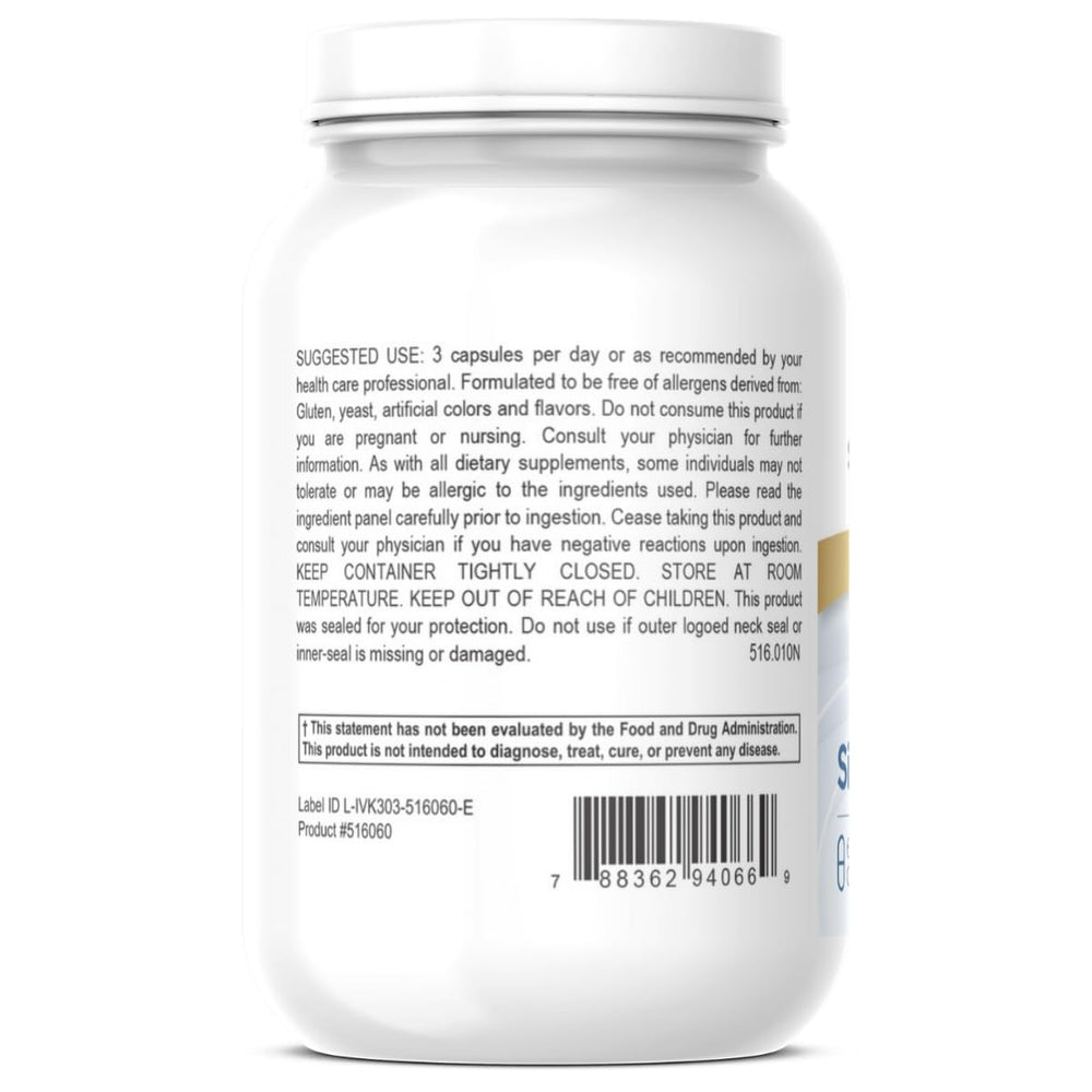 Sinus Survival SinuThyme label highlights thyme extract and key ingredients.