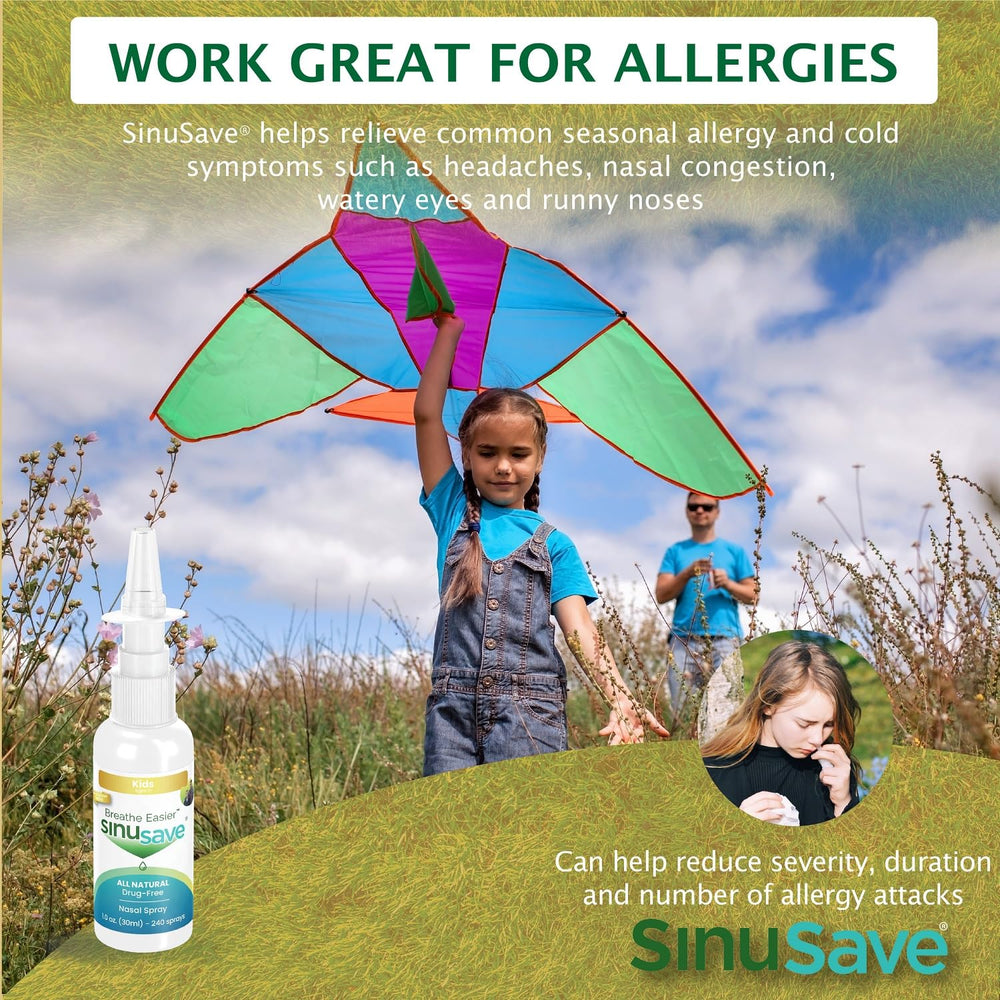 Sinusave Kids Strength side view of the bottle for product detail.