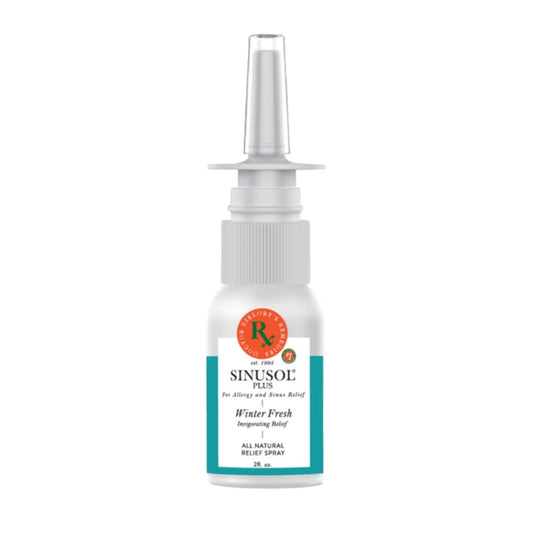 Sinusol nasal spray bottle ready for convenient daily use to support nasal comfort