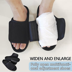 Siomlana diabetic shoes with magic-stickers closure enable easy on/off and customized fit.