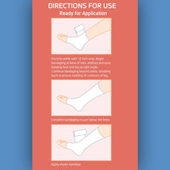 Sion Biotext Unna Boot durable wound care wrap for activity