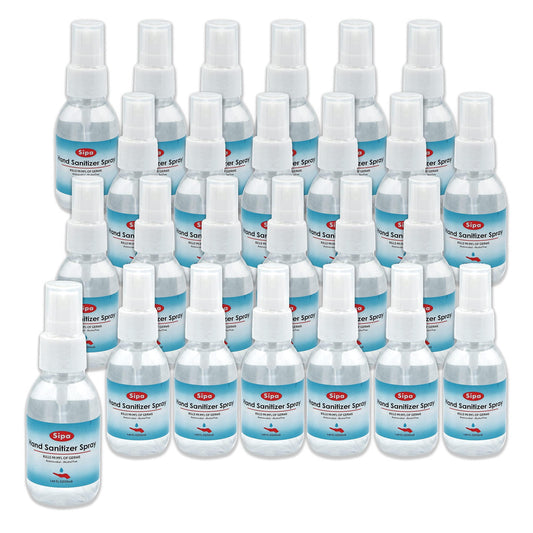SIPA citrus scented hand sanitizer spray 50ml for quick, non-greasy cleansing on the go