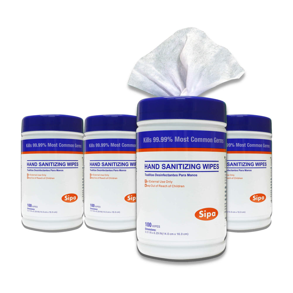 SIPA four canister pack supports cleanliness at home, in the car, and at the office.