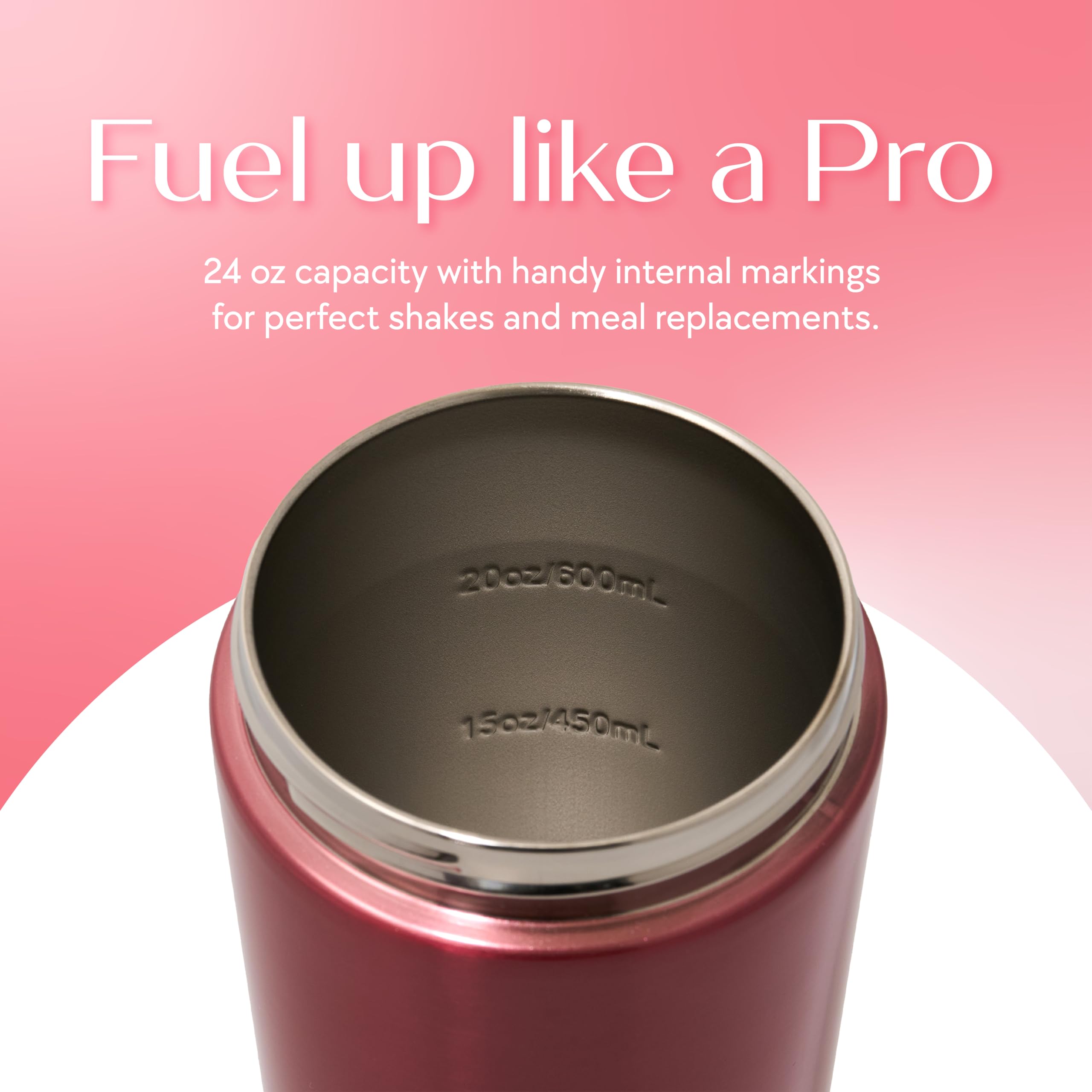 SIPLUSH Paradise Shaker Carry Loop for easy grip on the go.