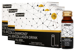 Sipnutri Diamond Liquid Collagen bottle front view for daily beauty support