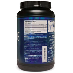 SIRENLABS Ultra Karbs tub back view showing nutritional details