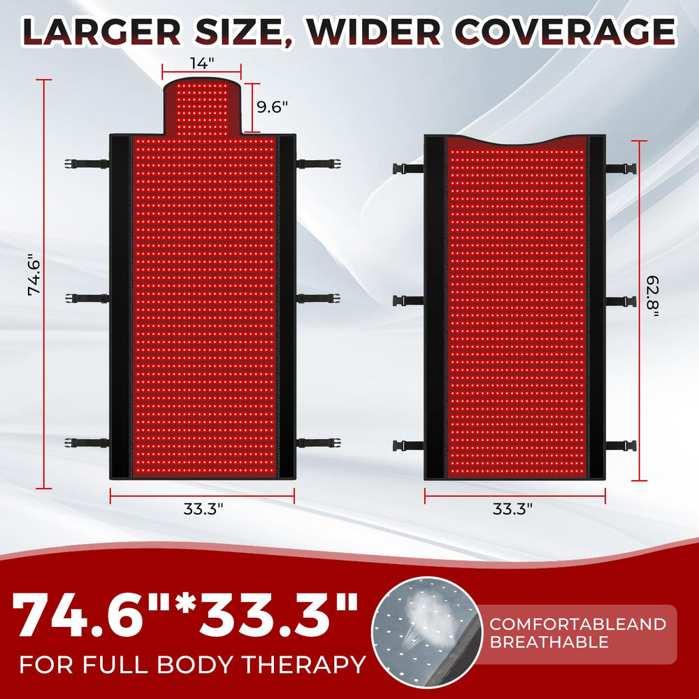 Siyiteng red light LED beads provide dual wavelengths for deeper tissue reach.