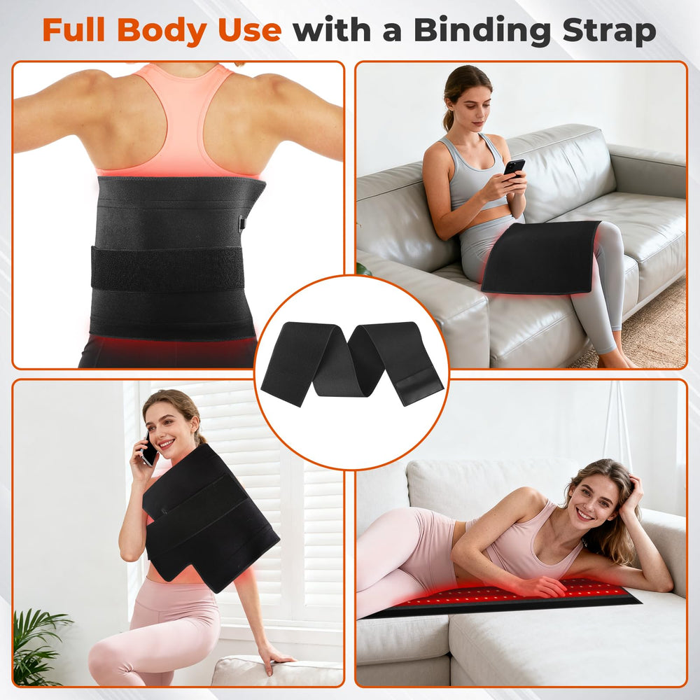 Siyiteng red light therapy mat neck zone supports targeted relaxation.
