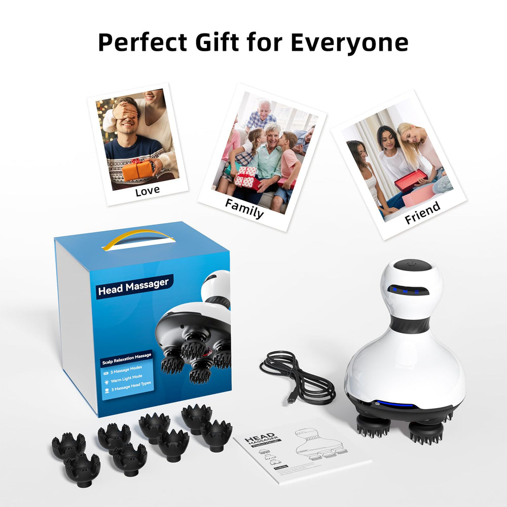 SJKMIR gift-ready head massager suitable for all ages