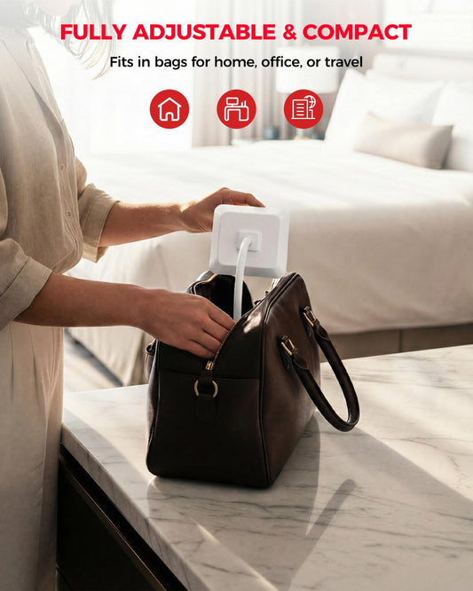 SJZXUV red light therapy lamp 360-degree head enables precise targeting of the face and body.