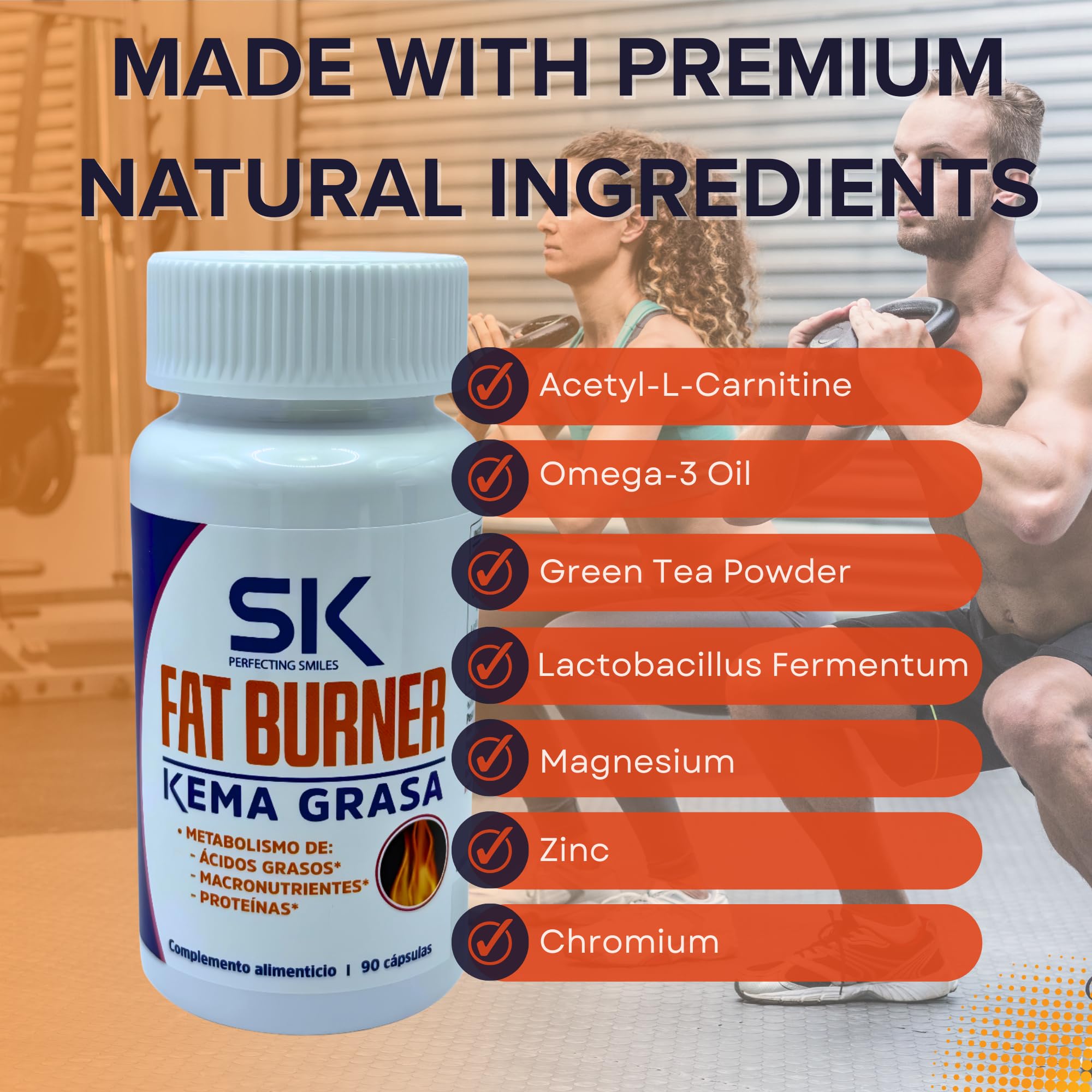 Kema Grasa daily routine setup with capsules