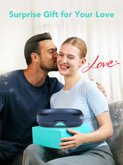 SKG Eye Massager with Bluetooth music lets you enjoy calming tunes during massage.