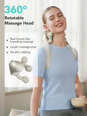 SKG H7 Ultra 3D coverage fits neck and shoulders for larger sizes.