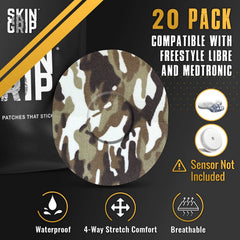 Skin Grip CGM patch application steps helps you apply quickly and securely