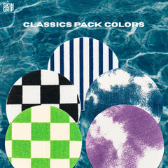 Skin Grip Classics 10-pack provides durable CGM protection.