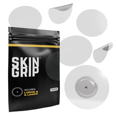Skin Grip Freestyle Libre sensor patch waterproof, keeps CGM secure during showers.