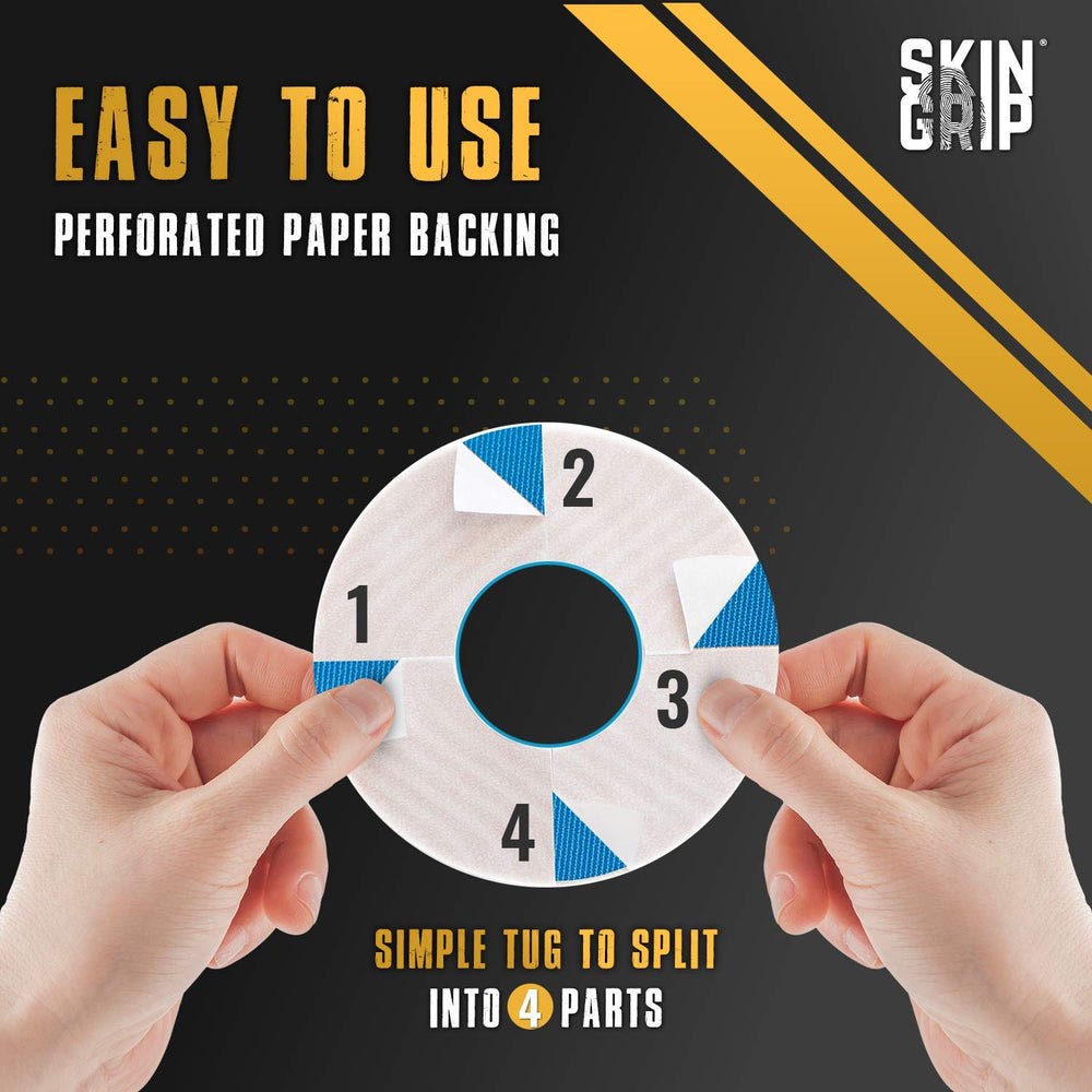 Skin Grip compatible with Infusion Sets and cutouts for sensor access