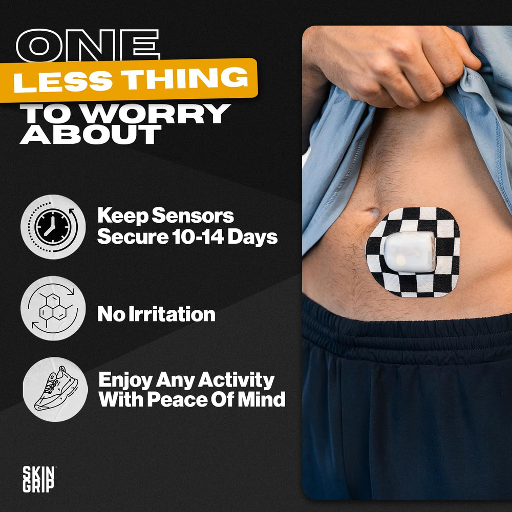 Patch showing 4-way stretch design for easy application on skin