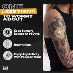 Skin Grip four-way stretch patch enables easy application