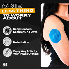 Sweatproof Skin Grip patch maintains grip through workouts