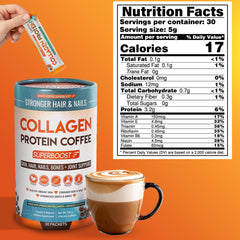 Skinny Coffee SuperBoost glass storage keeps freshness for daily use.