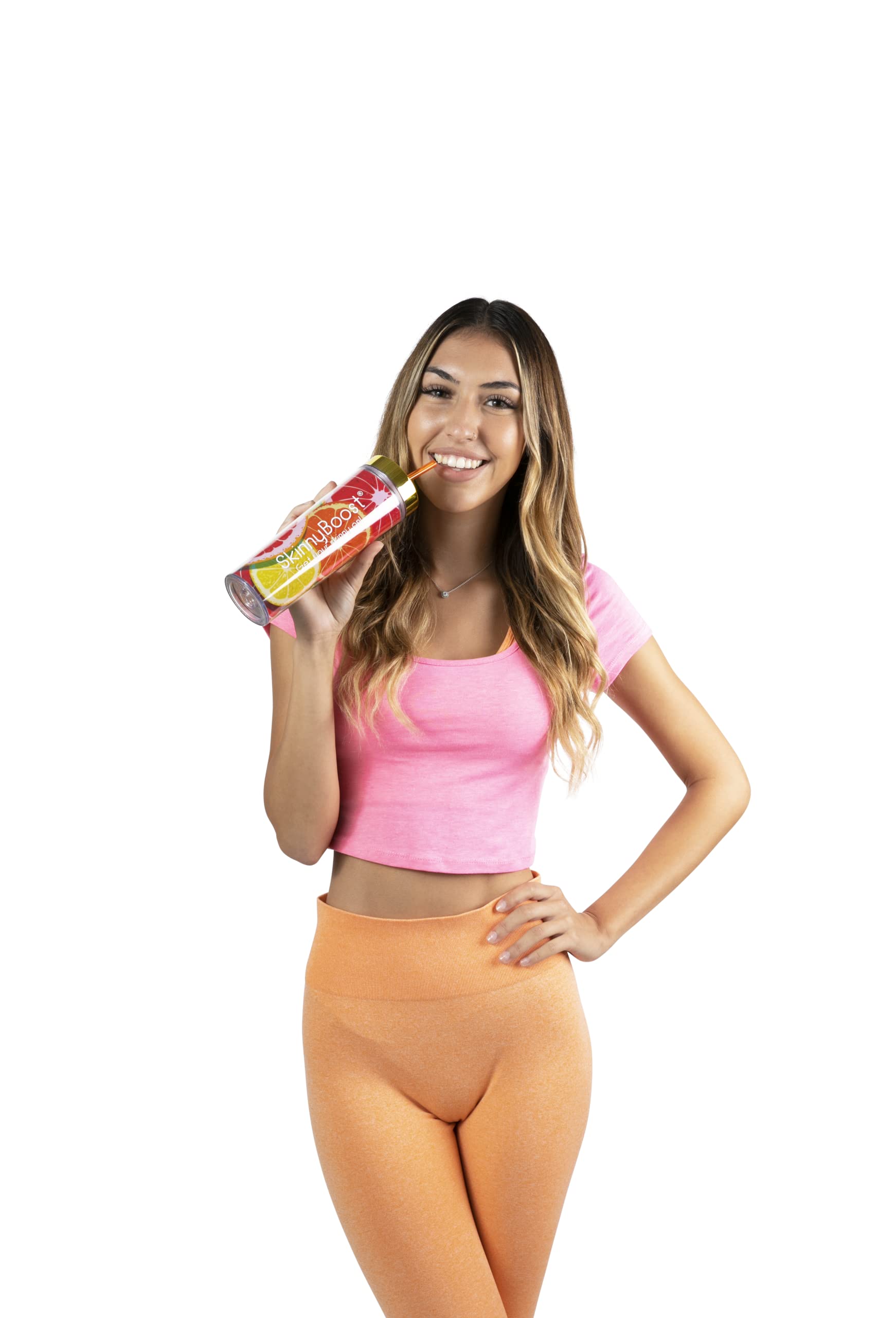 SkinnyBoost Evening Detox Tea bags close-up, lemon honey flavor for gentle digestion