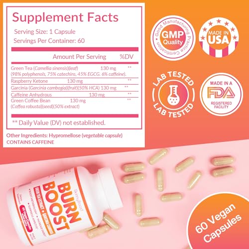 SkinnyBoost Quick Cleanse label closeup, highlights natural fiber and probiotic gut support.
