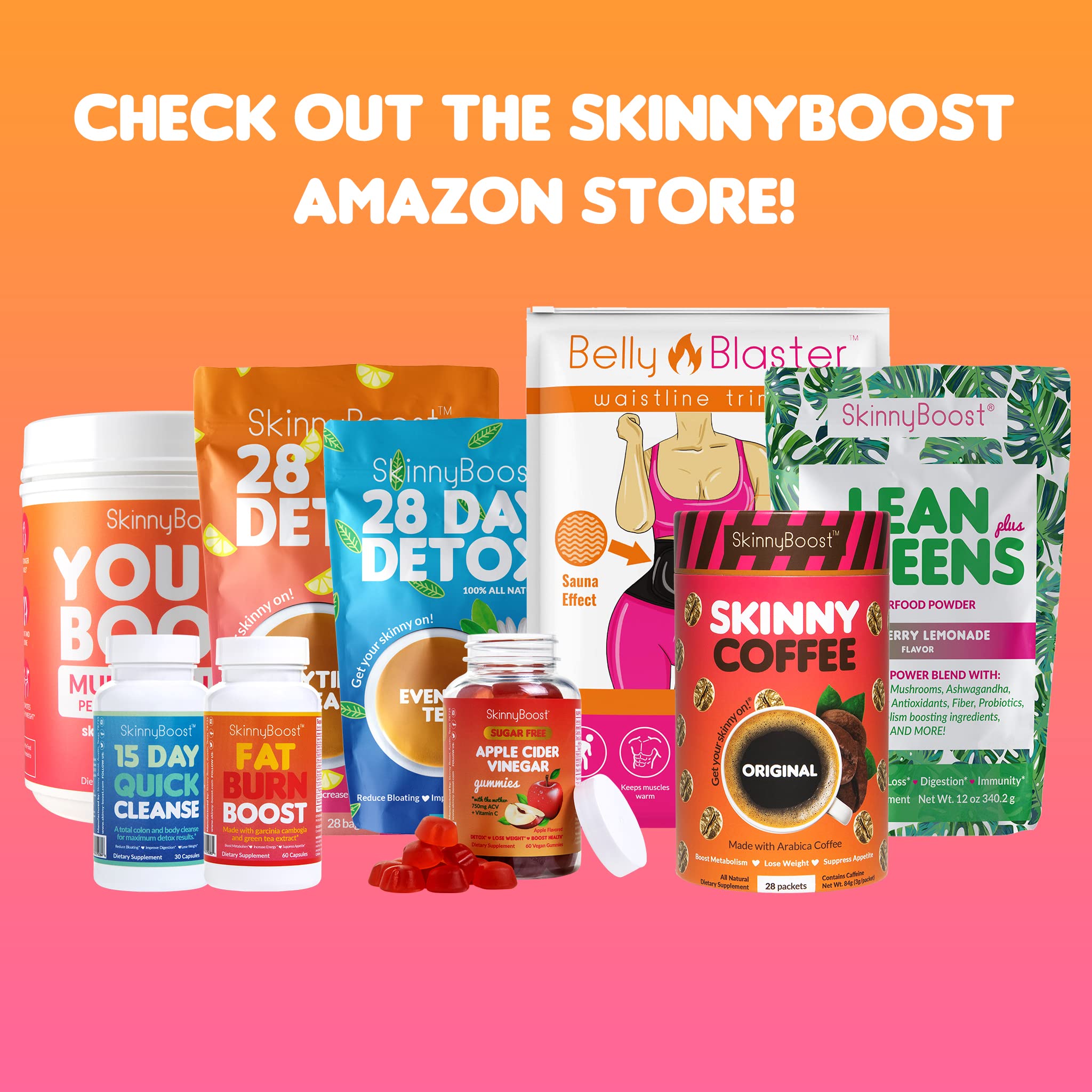 SkinnyBoost Tea serving moment, enjoy a soothing ritual with detox and daytime teas