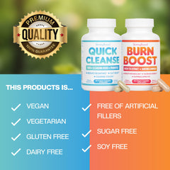 SkinnyBoost USA-made label on bottle, quality standards for peace of mind.