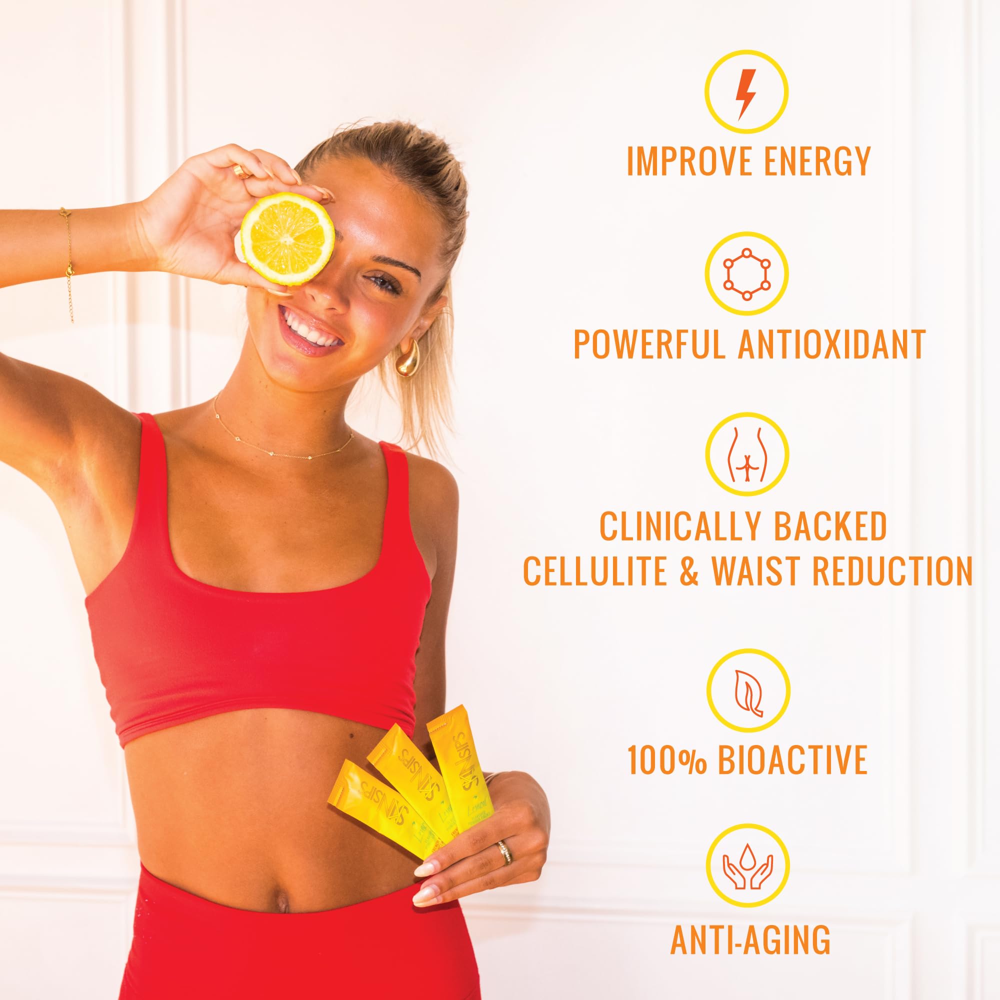 SkinSips energy-boost concept suggesting daily vitality support