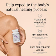 Skinuva advanced recovery cream jar ideal for post-procedure swelling and discoloration.