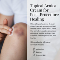 Skinuva bruise recovery duo box featuring two-step skin care system.
