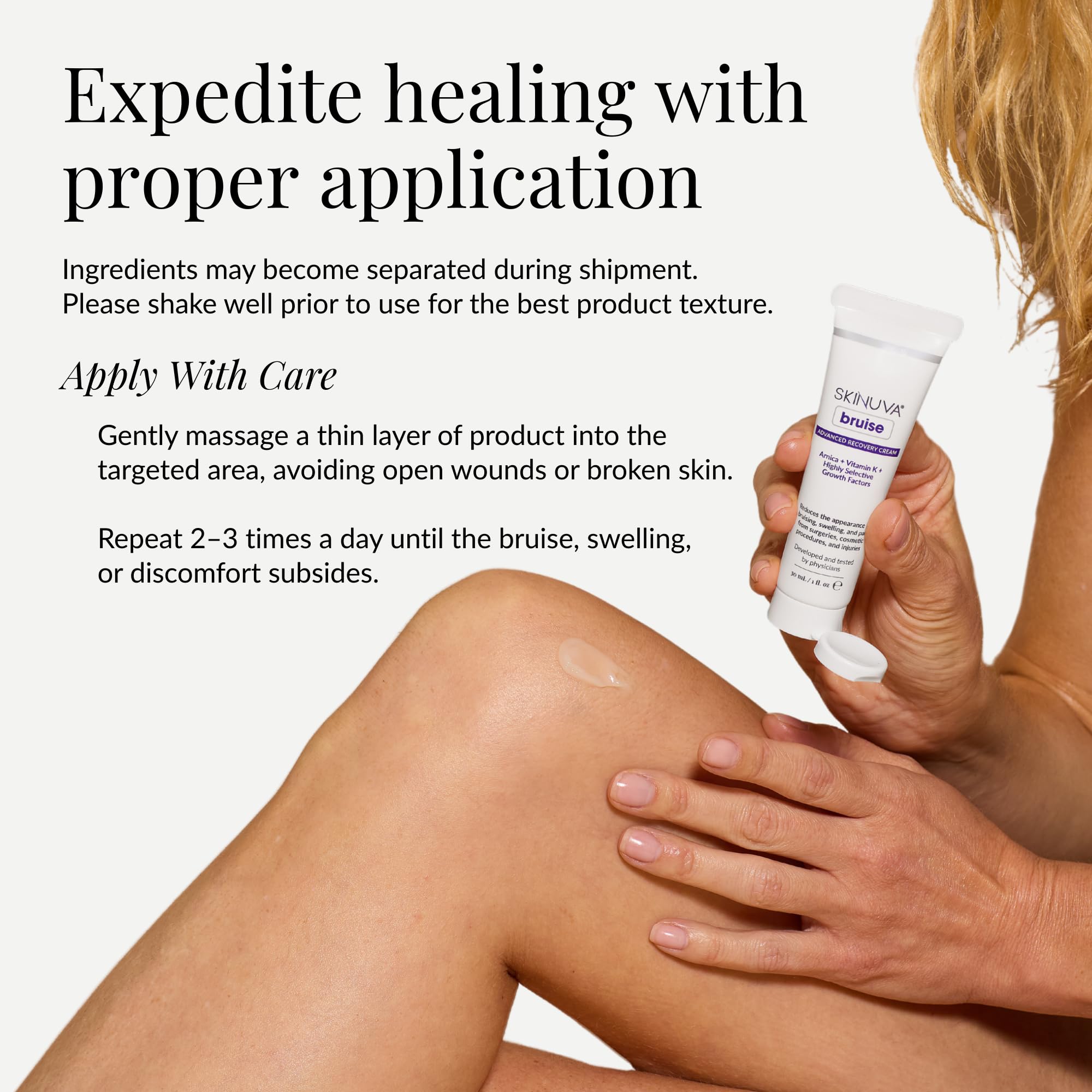 Skinuva packaging image conveys clinician-formulated quality.