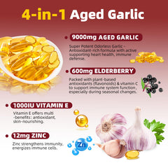 Skiseoy elderberry vitamin E zinc ingredients emphasize antioxidant blend