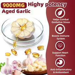 Skiseoy odorless garlic softgels close-up highlights gentle daily support